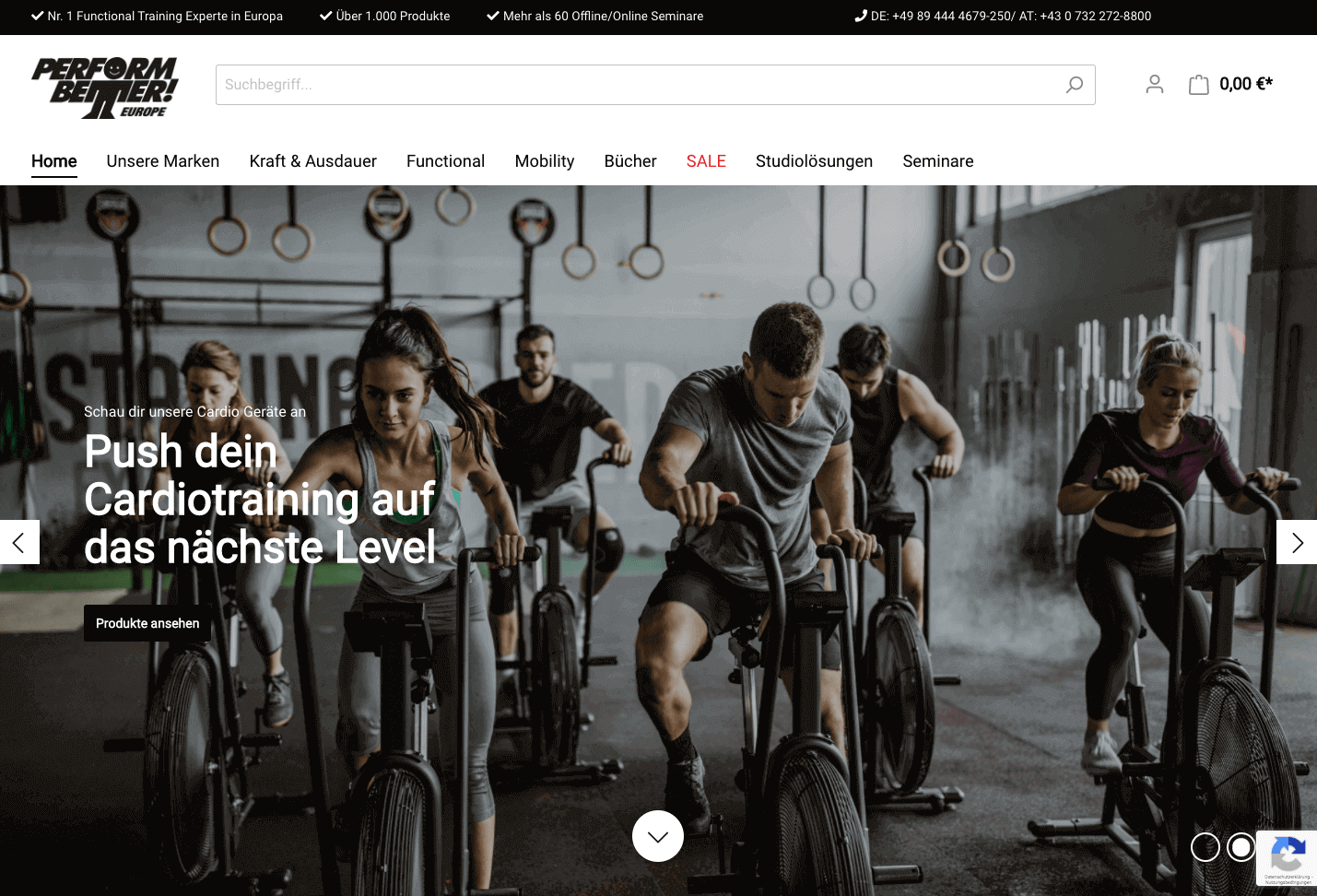 Transatlantic Fitness Screenshot