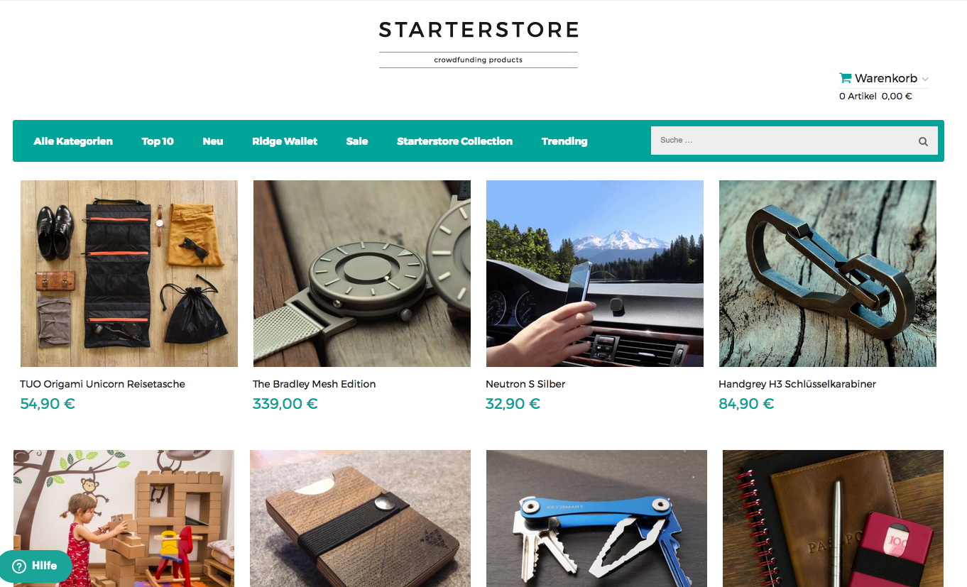 starterstore.de Screenshot