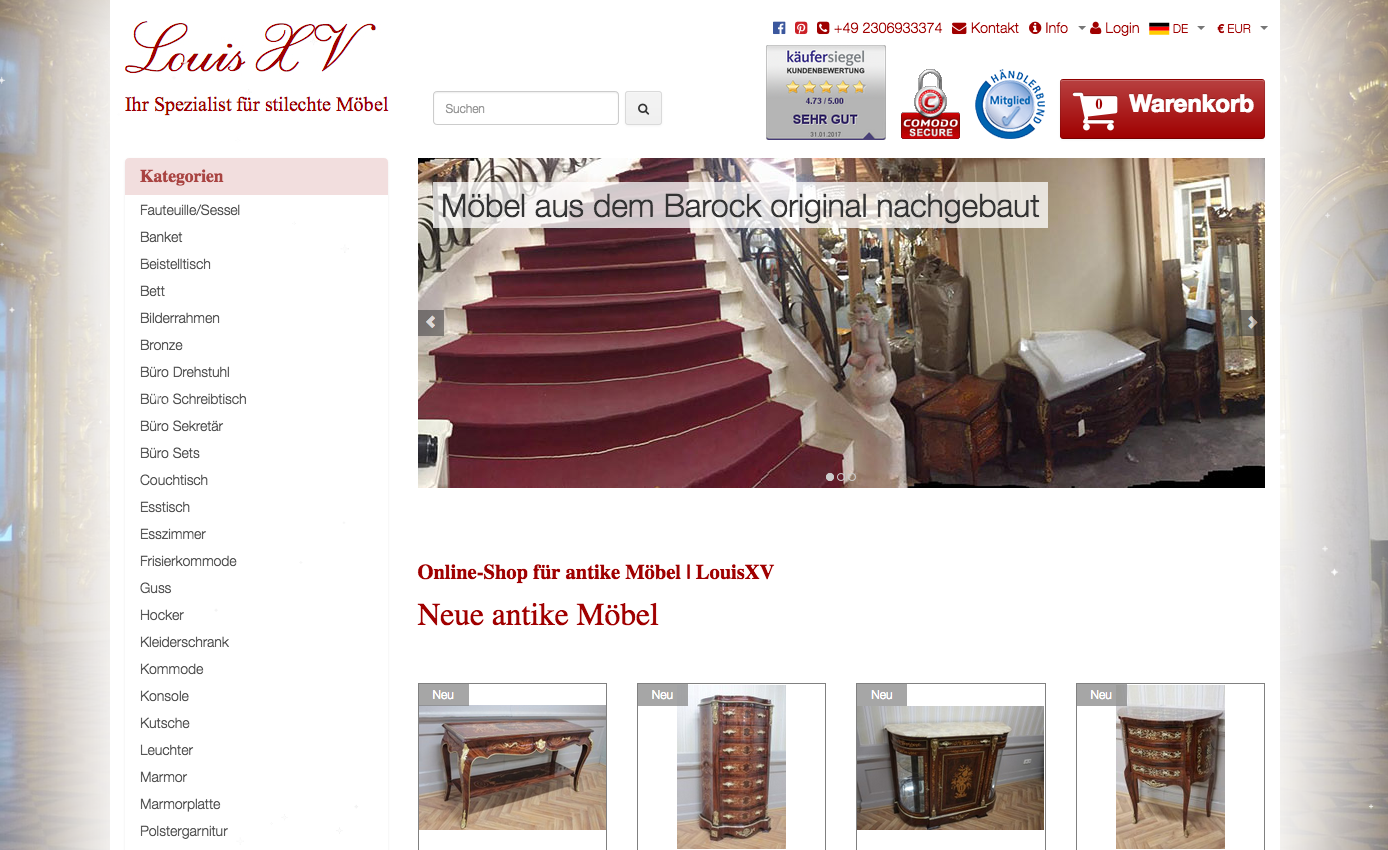 LouisXV Screenshot
