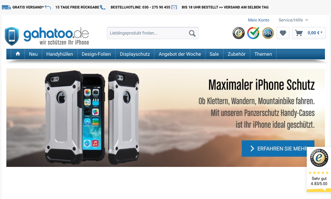 gahatoo.de Screenshot