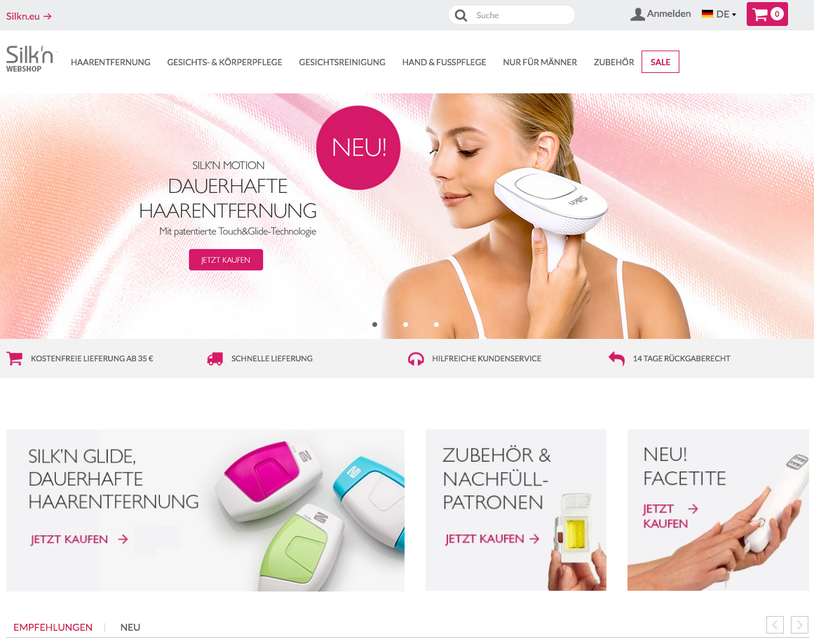 silkn Screenshot