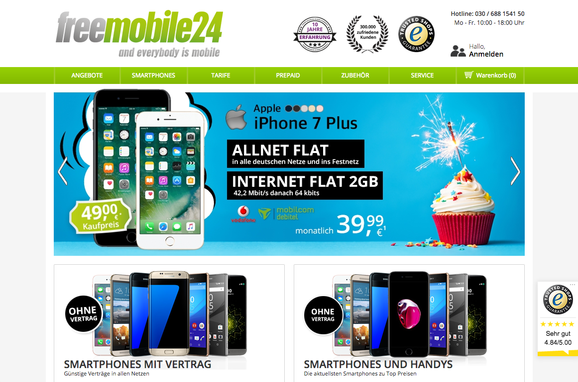freemobile24 Screenshot