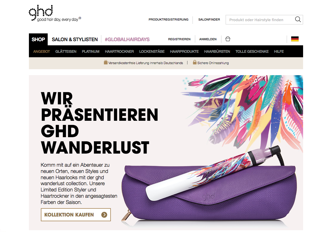 ghd Screenshot