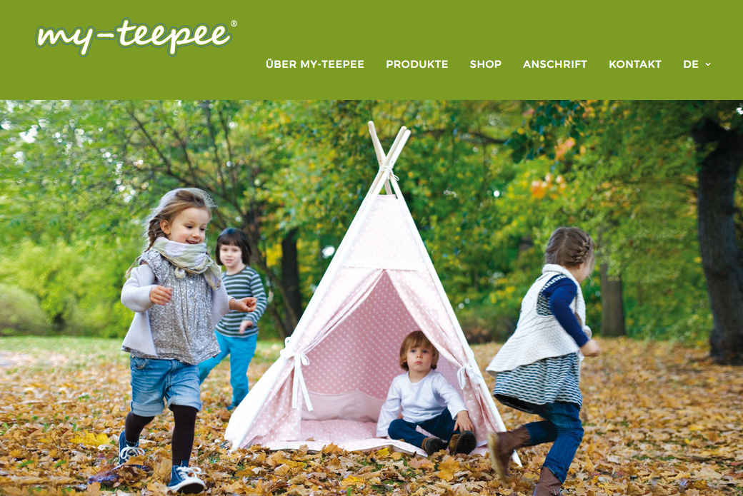 my-teepee Screenshot