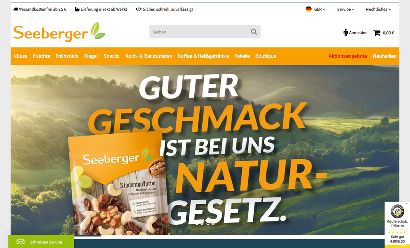Seeberger Screenshot
