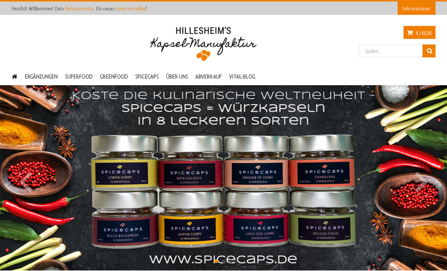 Kapsel-Manufaktur.de Screenshot
