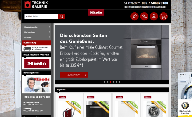 Technikgalerie.de Screenshot