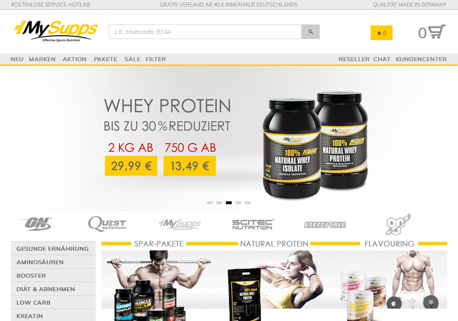MySupps Screenshot