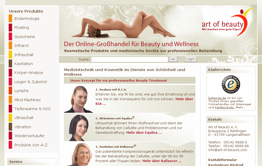 art-of-beauty.com Screenshot
