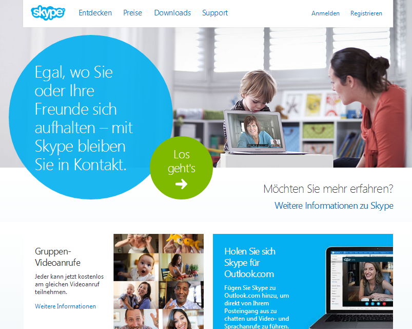 Skype Screenshot